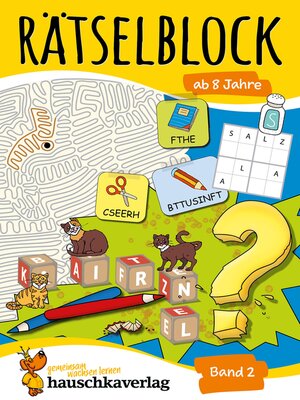 cover image of Rätselblock ab 8 Jahre, Band 2